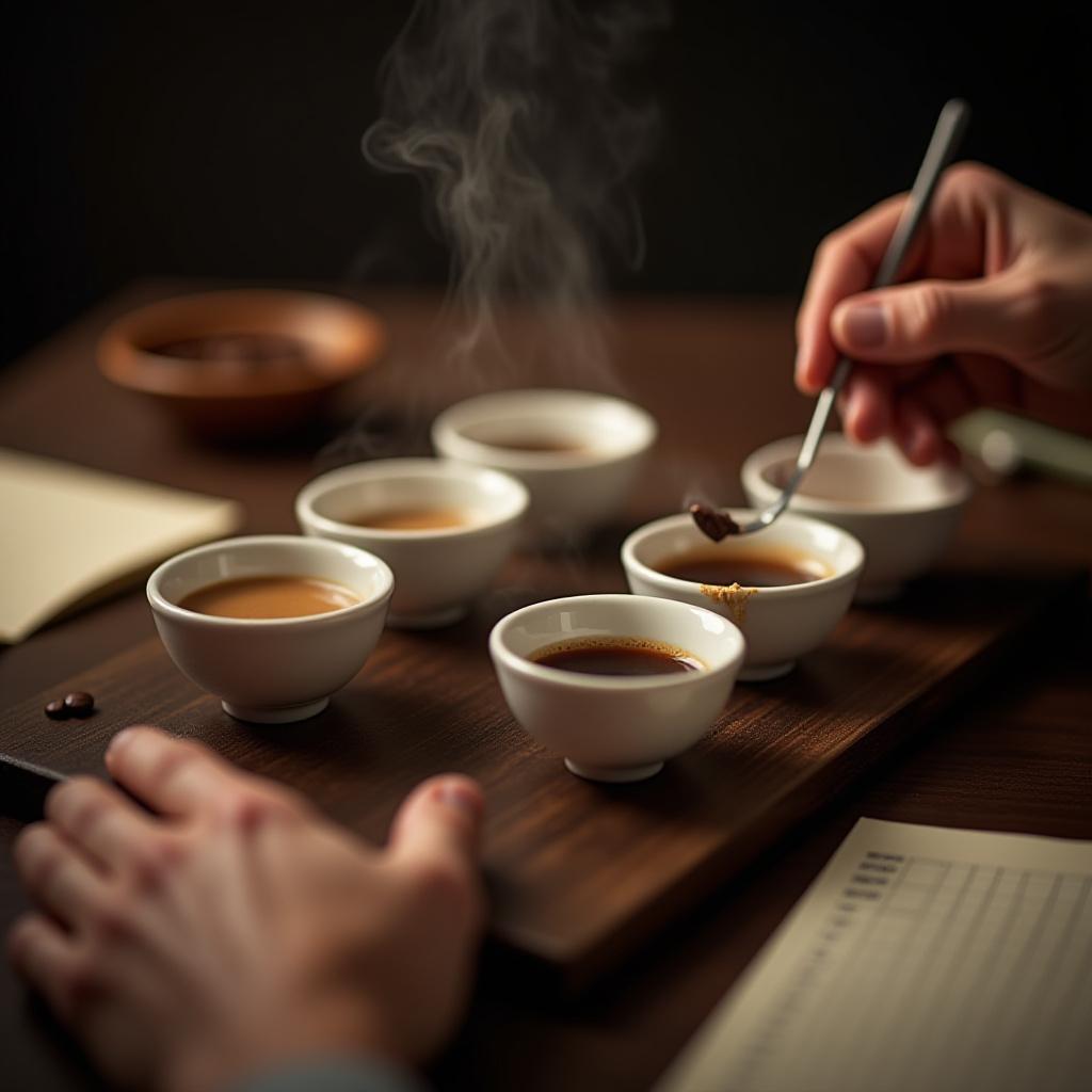 Cupping valutazione qualità caffè